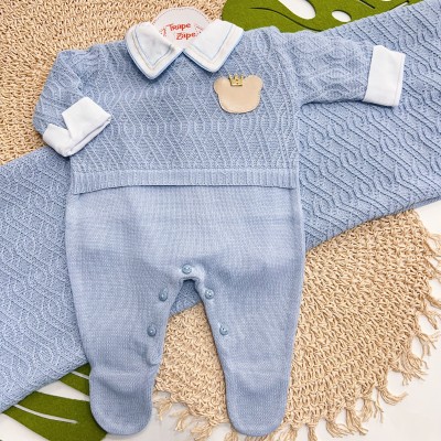  Saída de Maternidade Théo - Azul Bebê